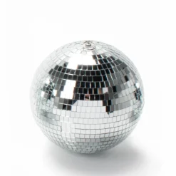 Decostar™ Mirror Disco Balls 9¾" - Silver