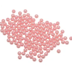 Decostar™ 10mm Craft Pearl Beads With Hole 454g/Bag - Pink
