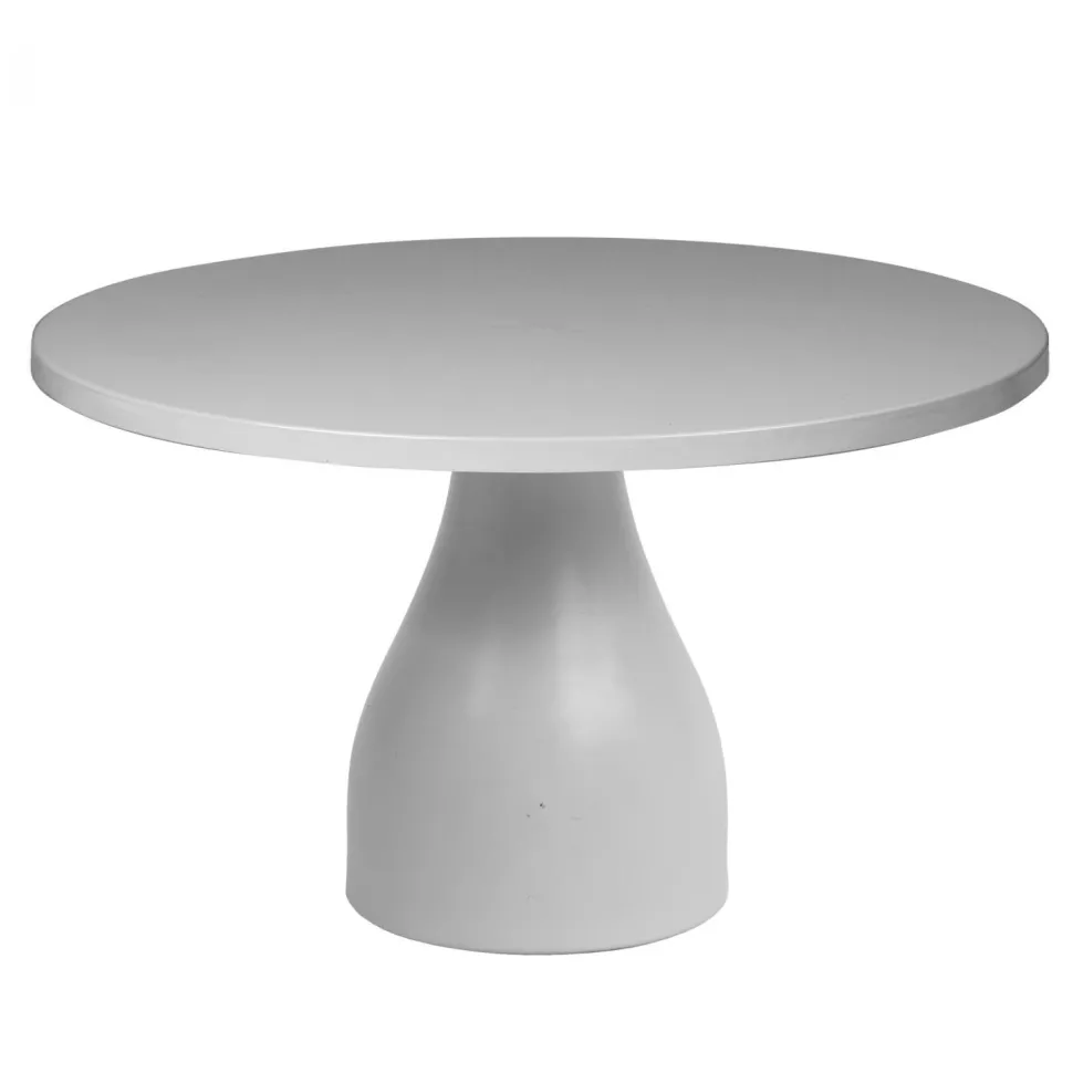 Decostar™ Olive Round Cake Stand 12" - Silver