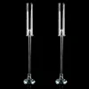 Decostar™ Pair of Crystal Single Arm Clear Candelabra 42½"