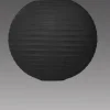 Decostar™ Paper Lantern 14" - Black - 36 Pieces