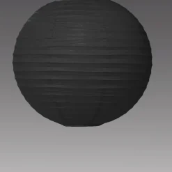 Decostar™ Paper Lantern 14" - Black - 36 Pieces