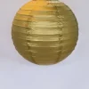 Decostar™ Paper Lantern 14" - Gold - 36 Pieces