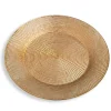 Decostar™ 13" Plastic Charger Plate - F - 24 Pack - Gold