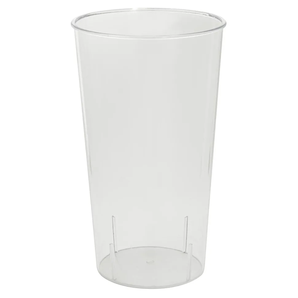 Decostar™ Plastic Cylinder Vase 15" - Clear