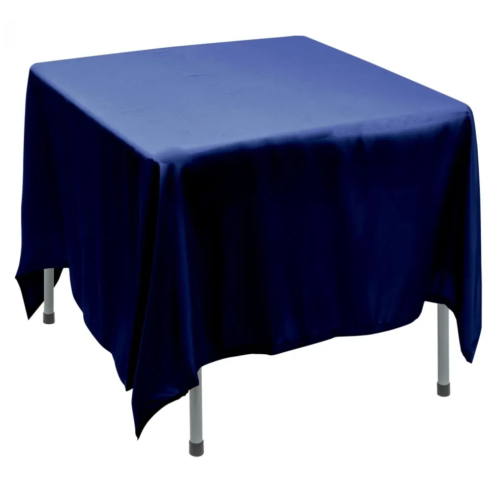 Decostar™ Polyester Square Table Cover 90" - Royal Blue