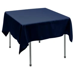 Decostar™ Polyester Square Table Cover 70" - Navy