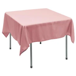 Decostar™ Polyester Square Table Cover 70" - Blush