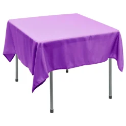 Decostar™ Polyester Square Table Cover 70" - Lavender