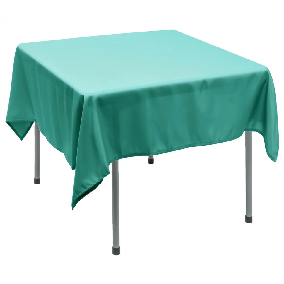 Decostar™ Polyester Square Table Cover 70" - Modern Blue