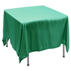 Decostar™ Polyester Square Table Cover 90" - Turquoise