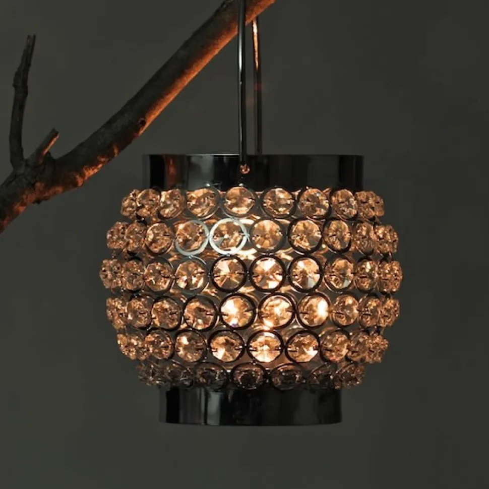 DecoStar™ Real Crystal Hanging Candle Holder - LG