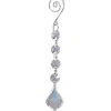 Decostar™ Real Crystal Hanging Prisms Bell Glass Decorations - 7" - 12 pieces