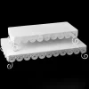 Decostar™ Rectangle Eyelet Stands Set of 2 - White