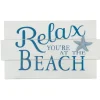 Decostar™ "Relax You're at the Beach" Wooden Wall Decor