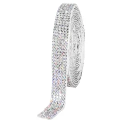 Decostar™ Rhinestone Diamond Adhesive Strips 0.4" - White Iridescent
