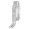 Decostar™ Rhinestone Diamond Adhesive Strips 0.5" - White Iridescent