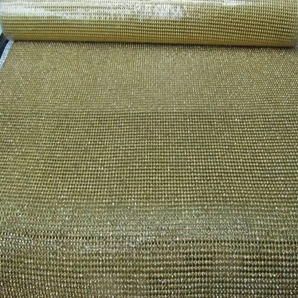 DecoStar™ Rhinestone Mesh Sheet - 4ft Long x 18" Wide - Gold