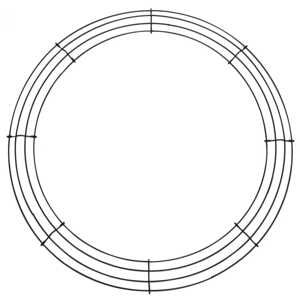 Decostar™ 4-Ring Wire Wreath Form 30"