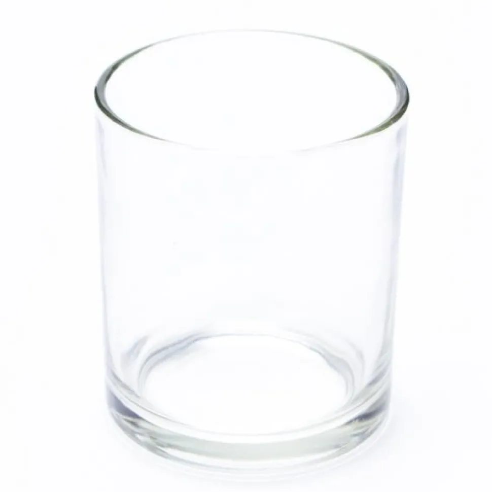 Decostar™ Round Glass Votive Candle Holder - 12 pcs - 2¾" X 3¼" - Clear