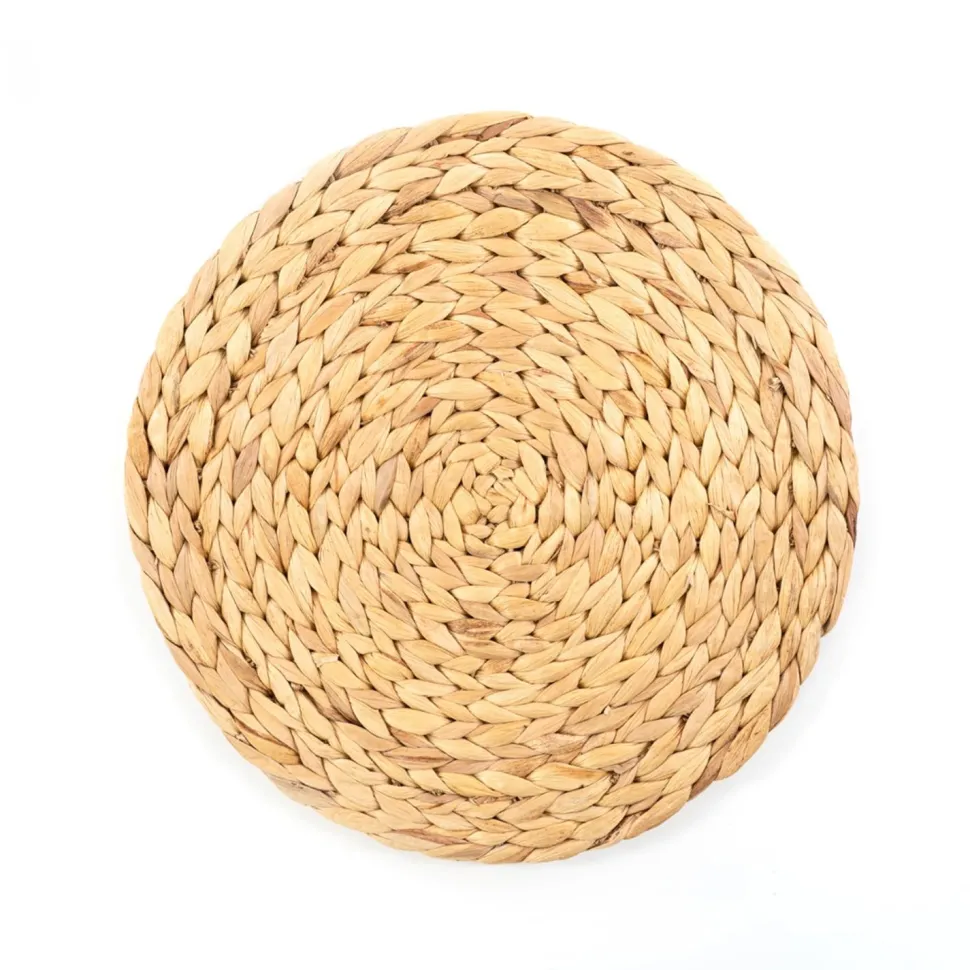 Decostar™ Round Rattan Tablemat - 14½" - 8 Pieces