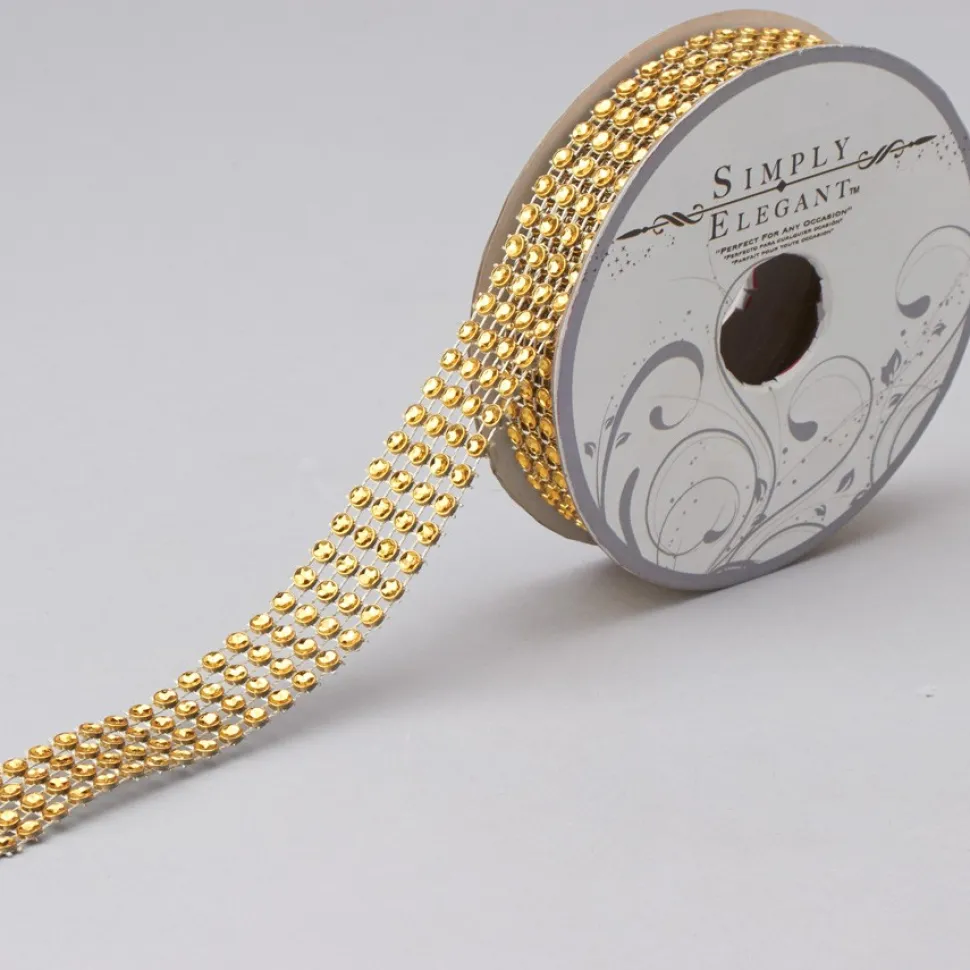 Decostar™ 4 Rows Diamond Mesh Trim - MANY COLOR OPTIONS - 36 Rolls