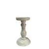 Decostar™ Rustic Candle Holder 7½" - White