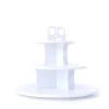 Decostar™ Single Plastic Treat Stand - White