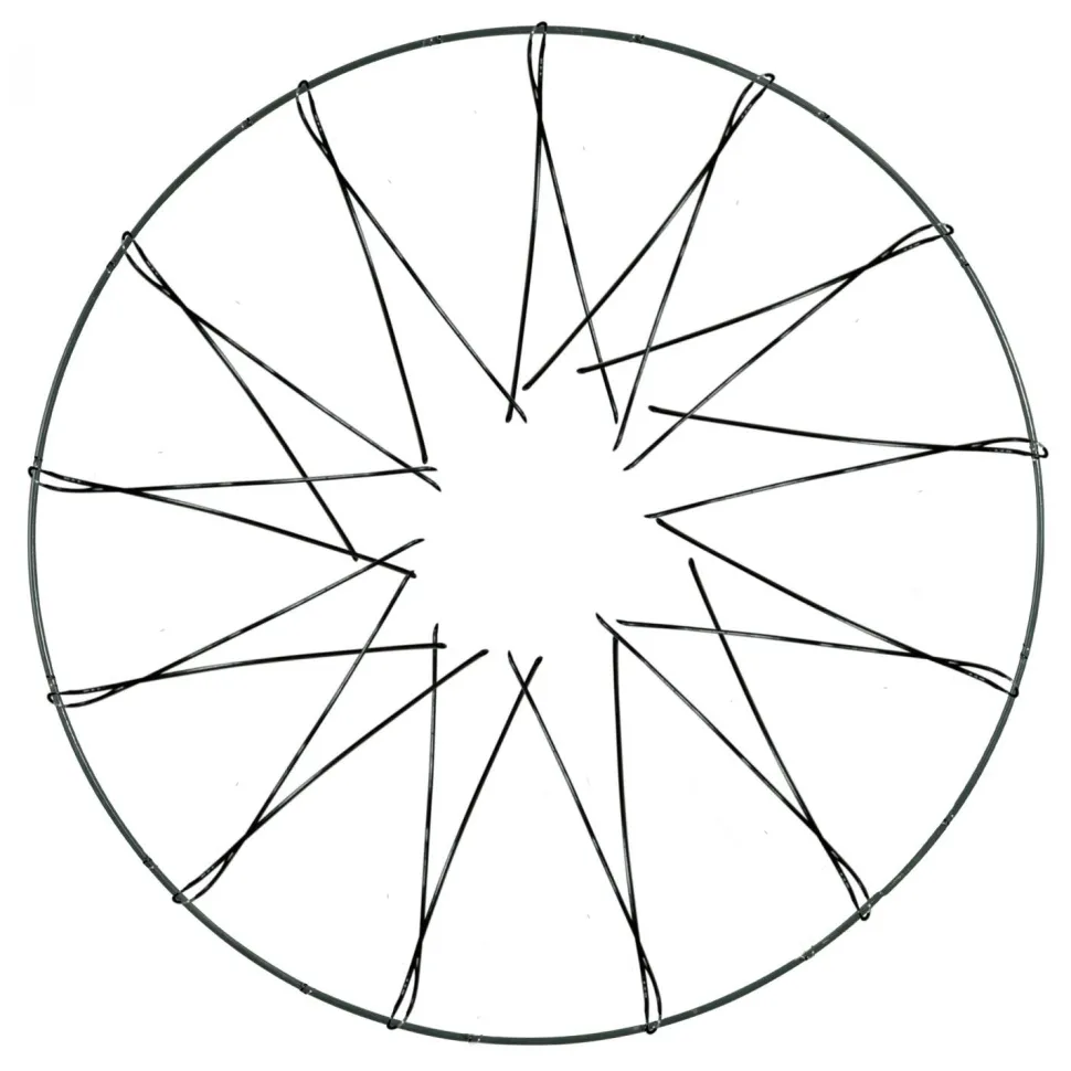 Decostar™ Single Wire Wreath Form 12"