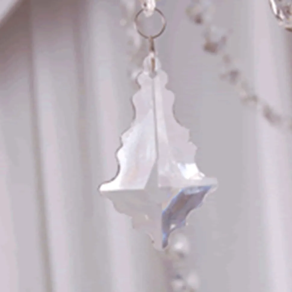 DecoStar™ Small Princess Acrylic Beads / Drops (Case of 12)