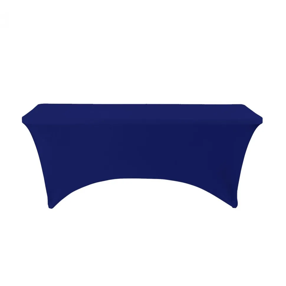 Decostar™ Spandex Rectangle Table Covers 6ft - Royal Blue