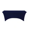 Decostar™ Spandex Rectangle Table Covers 6ft - Navy