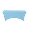 Decostar™ Spandex Rectangle Table Covers 8ft - Blue