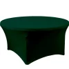 Decostar™ Spandex Round Table Cover 60" - Forest Green