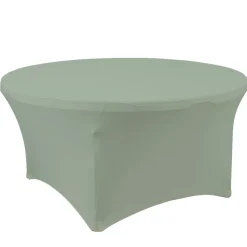 Decostar™ Spandex Round Table Cover 60" - Sage