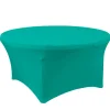 Decostar™ Spandex Round Table Cover 60" - Turquoise