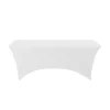 Decostar™ Spandex Table Covers 8' - White