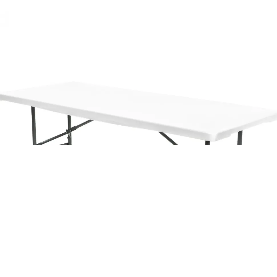 Decostar™ Spandex Table Top Cover 8ft - White