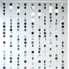 Decostar™ Spangles PVC Circles Beaded Curtain - Silver