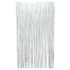 Decostar™ Sparkle Metallic Foil Fringe Curtain 96" - Silver