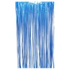 Decostar™ Sparkle Metallic Foil Fringe Curtain 96" - Royal Blue