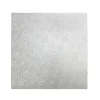 Decostar™ Square Foil Covered Cake Board 10" 5pc/pack - Silver