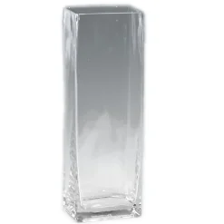 Decostar™ Tall Square Vase 12" - 12 Pieces