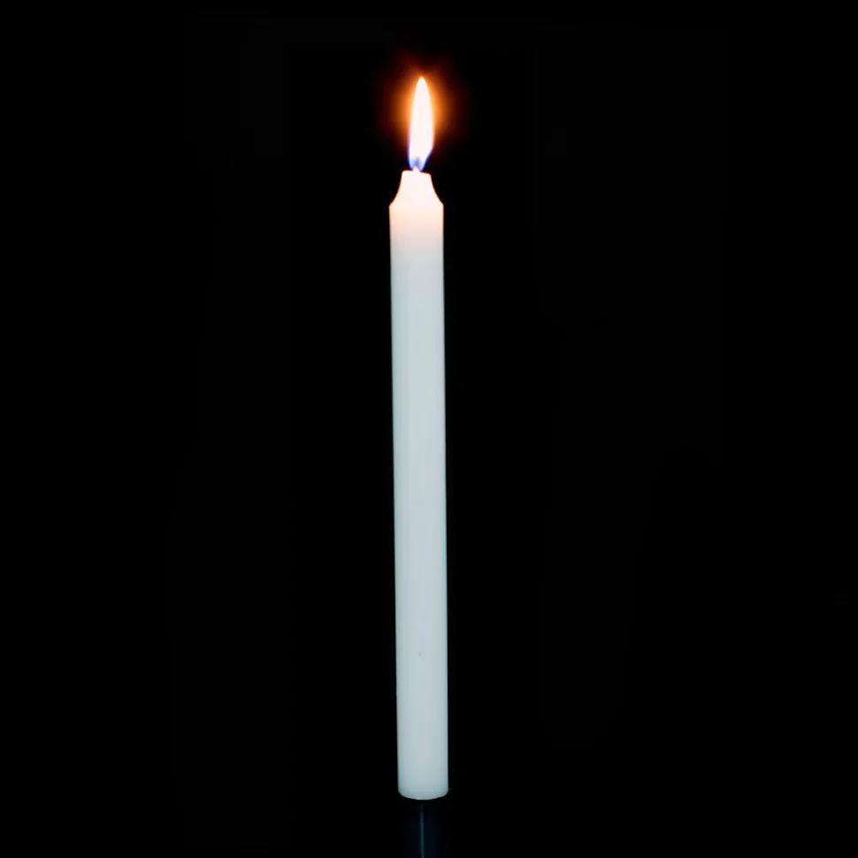 Decostar™ Taper Candles - 10" - 288 Pieces - White