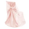 Decostar™ Universal Satin Chair Cover - Blush