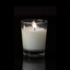 Decostar™ Unscented Poured Glass Votive Candles - 144 Pieces - 3/8" - White