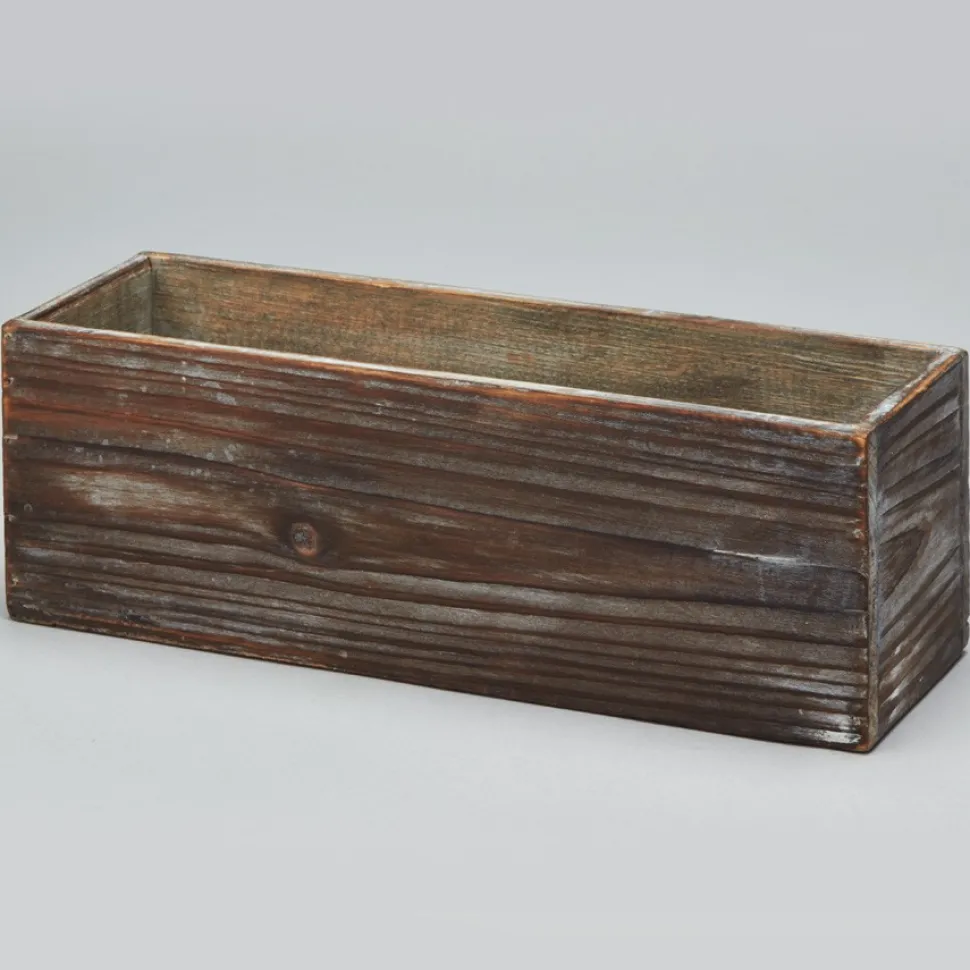 Decostar™ Wood Box - Brown - 11¾"