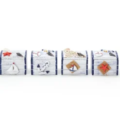 Decostar™ Wooden Box 4 Assorted Styles - 24 Sets