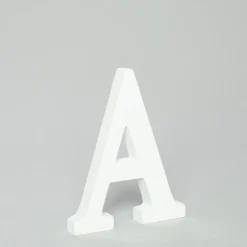 Decostar™ Wood Letter - A - 5"- 24 Pieces
