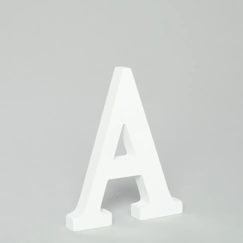 Decostar™ Wood Letter - A - 5"- 24 Pieces